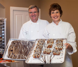 Chocolatiers Jan and Bob Scibor
