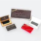 Chocolate Logo Card - Boxed/Bowed